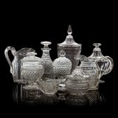 COLLECTION OF CUT GLASS
19TH/ 20TH CENTURY
