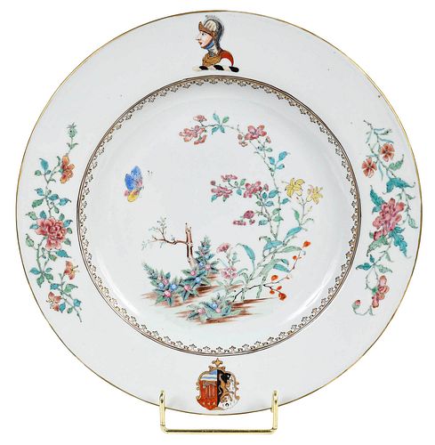 CHINESE EXPORT ARMORIAL PORCELAIN 372a6a