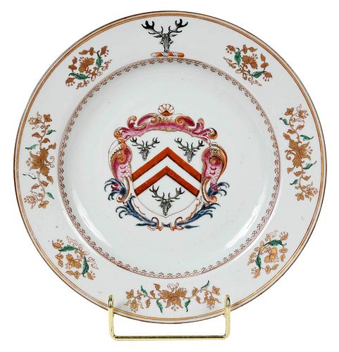 CHINESE EXPORT ARMORIAL PORCELAIN 372a6d