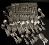 BALTIMORE STERLING REPOUSSE FLATWARE