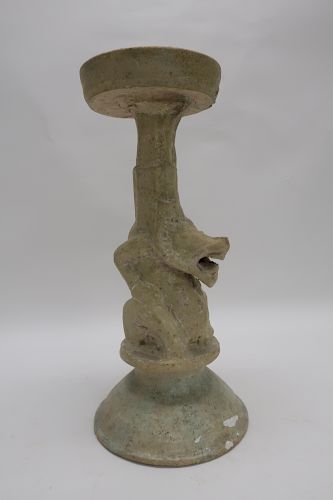 HAN DYNASTY LAMP STANDThis is a 3731e8