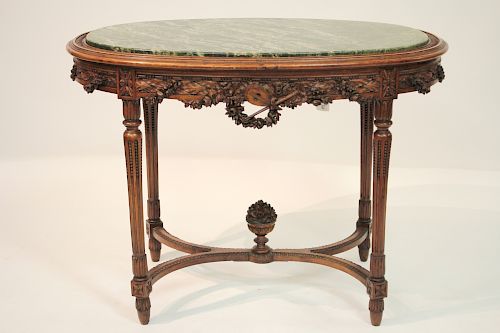 FRENCH PROVINCIAL MARBLETOP WELL 3732cb