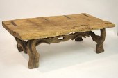 SOUTHWEST WEATHERED RUSTIC LOW TABLE,