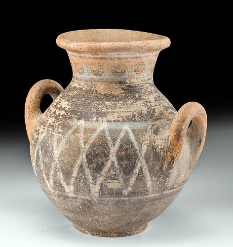 GORGEOUS CYPRIOT POTTERY AMPHORA 3716f5