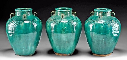 19TH C CHINESE QING GLAZED POTTERY 371727