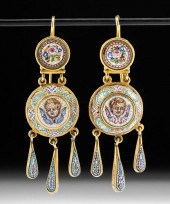 19TH C NEOCLASSICAL GOLD STONE 371745