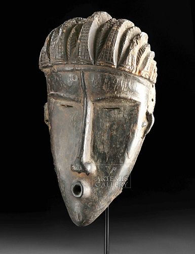 EARLY 20TH C AFRICAN WOOD MASK 371740