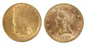 TWO 10 GOLD COINS LIBERTY HEAD 3719b7
