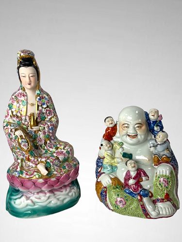 GROUP OF ANTIQUE CHINESE FAMILLE 3720df