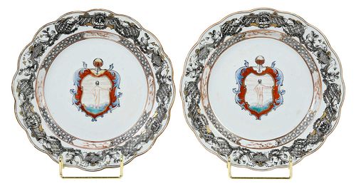 PAIR OF CHINESE EXPORT PORCELAIN 3721a0