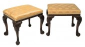A PAIR OF GEORGE III MAHOGANY AND 37503f
