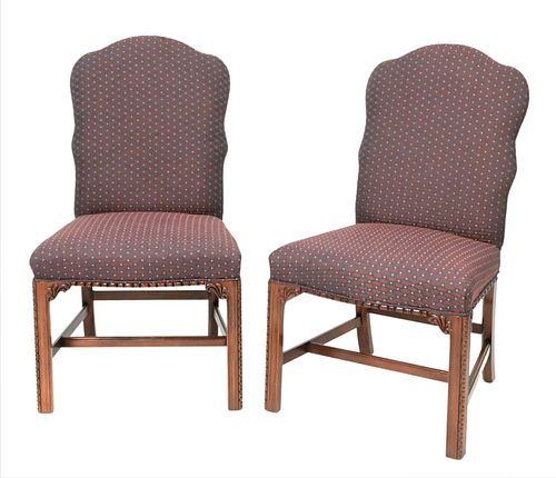 A PAIR OF SOUTHWOOD CHIPPENDALE 3752ab
