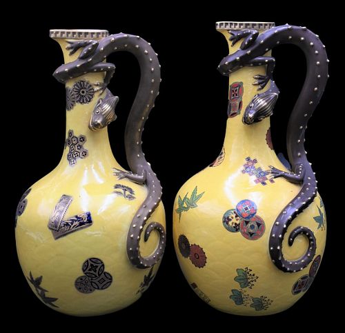 PAIR OF ROYAL WORCESTER AESTHETIC 3760a3
