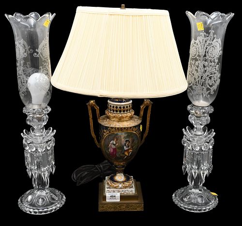THREE TABLE LAMPSThree Table Lamps  374293