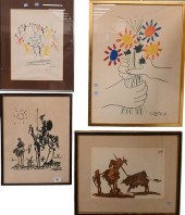 GROUP OF FIVE PICASSO SPANISH 3747fb