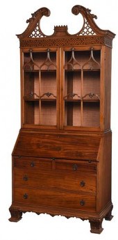 CHINESE CHIPPENDALE STYLE MAHOGANY 3774aa