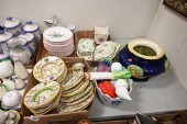 FOUR BOX LOTS OF MID CENTURY POTTERY,