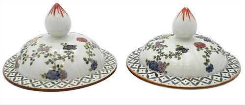 PAIR OF CHINESE OR EUROPEAN PORCELAIN 3767ad