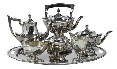 GORHAM STERLING TEA SERVICE WITH 376a7d