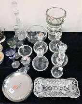 GROUP OF CRYSTAL, TO INCLUDE BACCARAT