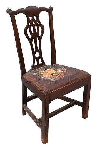 CHIPPENDALE CHERRY SIDE CHAIR  377286
