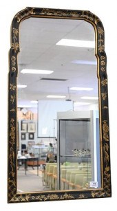 LABARGE CHINOISERIE STYLE MIRROR, 37