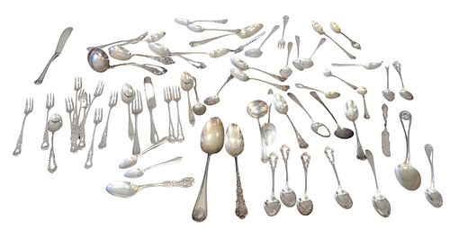 LARGE GROUP OF STERLING FLATWARE  379c6f