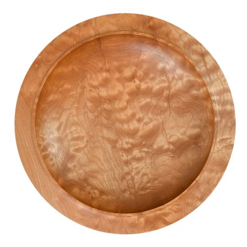 RAY KEY QUILTED MAPLE LOW BOWL British  37a056