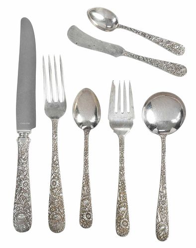 KIRK REPOUSSE STERLING FLATWARE  37a411