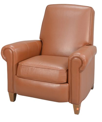 ETHAN ALLEN LEATHER RECLINING CHAIR  37a634