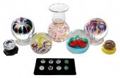 23 GLASS PAPERWEIGHTS19th/20th century,