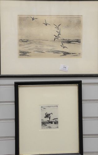 SIX SPORTING FRAMED PIECES TO INCLUDE