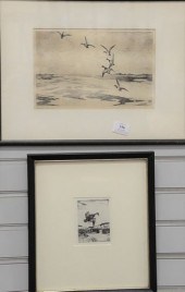 SIX SPORTING FRAMED PIECES TO INCLUDE