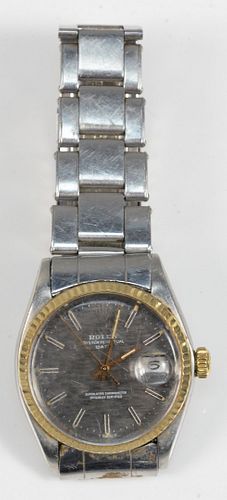 ROLEX STAINLESS AND GOLD OYSTER 37ab88