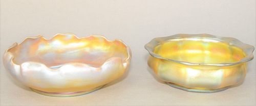 TWO LOUIS COMFORT TIFFANY FAVRILE 37acb0