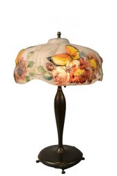 PUFFY PAIRPOINT TABLE LAMP ROSE 37acb2