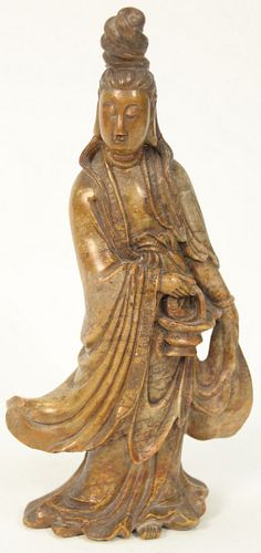 CHINESE CARVED SOAPSTONE FIGURE  37b173
