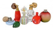 SEVEN GLASS AND HARDSTONE PERFUMES AND