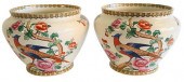 PAIR OF WHIELDON WARE F. WINKLE & COMPANY