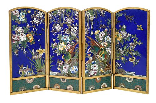 INABA JAPANESE CLOISONNE TABLE 379436
