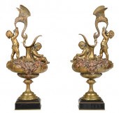PAIR OF LOUIS XVI STYLE FIGURAL 37979a