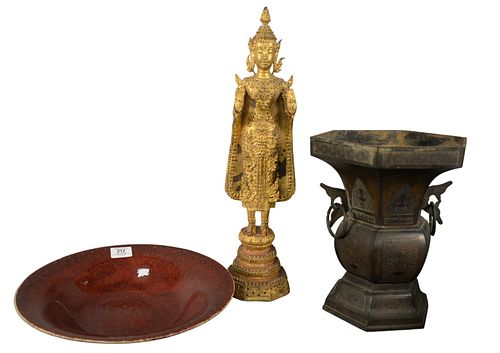 THREE ASIAN PIECES TO INCLUDE 3798ef