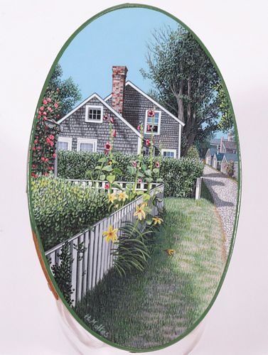 HARRIET MOTTES FINELY PAINTED NANTUCKET 37c247