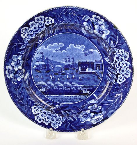 HISTORIC STAFFORDSHIRE PLATE THE 37c326