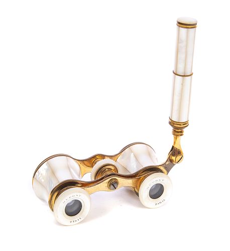 MOTHER PEARL OPERA GLASSES WITH