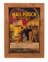 MAIL POUCH TOBACCO HAPPY DAYS ADVERTISING