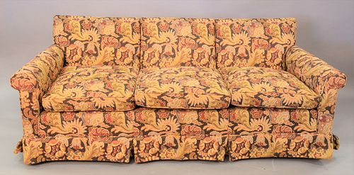 CUSTOM UPHOLSTERED SOFA WITH TAPESTRY 37b400
