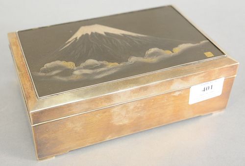 JAPANESE SILVER BOX SILVER HAVING 37b72d