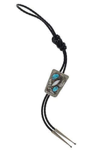 NAVAJO SILVER TURQUOISE MOTHER 37b90b