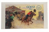 1950-60 GOETZ BEER ADVERTISING PRINT